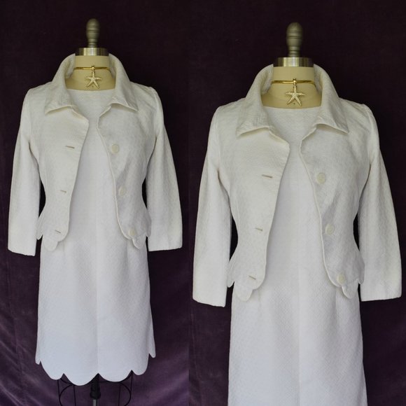 bill blass Dresses & Skirts - Couture Bill Blass Mod Dress set blazer Suit